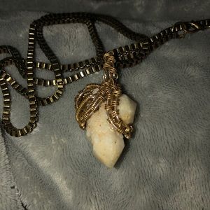 Smoky Quartz Wrap Pendent